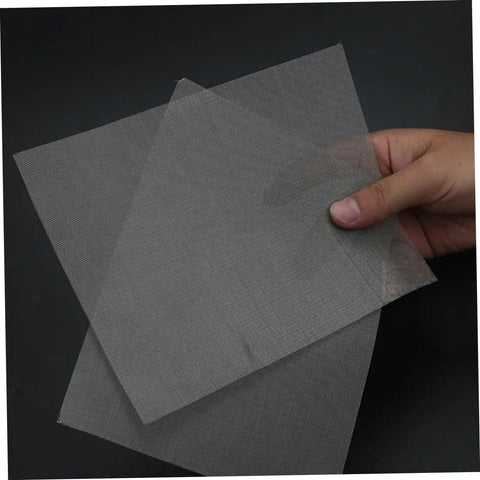 Four Piece Bumper Repair Mesh Screen Kit For Vehicles Durable Fine Mesh Easy Application Quick Damage Restoration Automotive Accessory