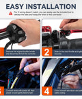 Easy installation steps for Full Twist Throttle With 2 Keys Plug And Play For Ridstar Q20 Series Waterproof Ebike Throttle Grip Kit