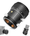 Double Helical Focuser For Telescopes 0.05mm Scale And 10mm Stroke 1.25 Inch Guide Scope Focuser with fixed orientation.