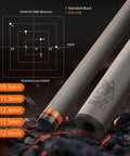 Carbon Fiber Pool Cue Shaft 29 Inches With Low Deflection And Pro Taper Keeps Your Stroke On Point Five Sixteenth By Eighteen Thread