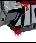 Workhorse Bench Grinder With 200mm Sanding Disc And 400 Watt Motor shows the sturdy base and adjustable work rest design.