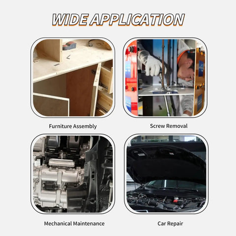 Beefy Portable Pneumatic Screwdriver For Quick Fastening And Dismantling Screws, Lightweight Air Powered Tool used for wide applications