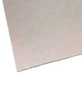 Close-up of 5 Piece Mica Heat Resistant Insulation Flexible Sheets, 0.7mm thick, 200mm wide, 300mm long, brown, corner detail