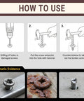 Instructions and scenarios for using Beast 10 Piece Screw Extractor Kit For Stripped Bolts And Nuts MultiSpline Hex Breaker Set.