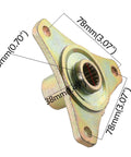 Close-up of 3 stud hub for Complete 29 Inch Rear Live Axle Kit for Go Karts and Drift Trikes, showing dimensions.