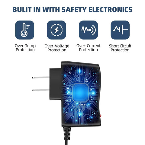 5V 0.6A AC DC Adapter Charger 3.5x1.35mm Plug For TP-Link TO50060-2B1 Power Supply with safety electronics graphics