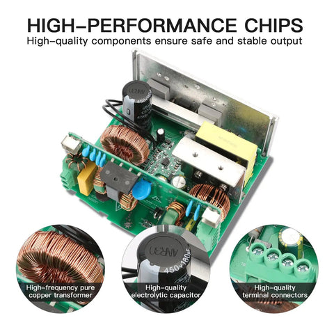 Compact 15W 24V DC DIN Rail Power Supply With AC To DC Input 100 240V 50 60Hz Slim Beefy Industrial Grade Built With EMI Filter And Pure Copper Transformer For Rock Solid Automation internal PCB with copper transformer and capacitor
