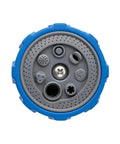 Close-up of spray head on Elevated 14 Inch Hose End Watering Wand With Seven Pattern Spray And No Fuss Thumb Flow Control