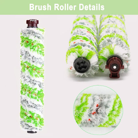 Eight Pack Replacement Parts For CrossWave Pet Pro 2306A And CrossWave 1785 Series Vacuum Cleaner Includes Four Pack Brush Rolls