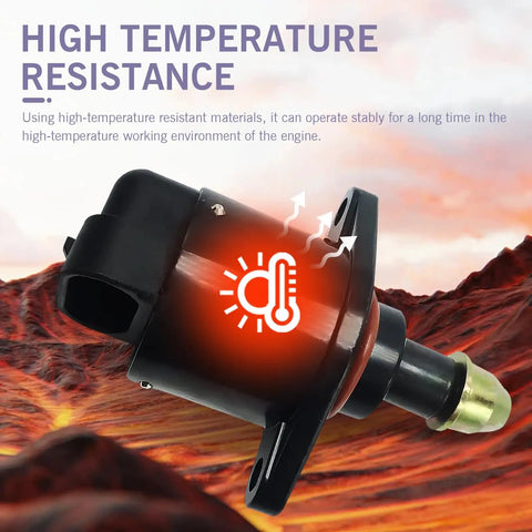Idle Control Valve For Unstable Acceleration Replacement OEM 90380 10526 with focus on high-temperature resistance graphic