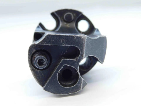 Indexable Boring Head With TNMA43 Inserts For Precision Milling, One And A Quarter Inch Body Diameter, close-up view