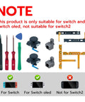 Ultimate 18 In 1 Joy Con Repair Kit For Nintendo Switch Not For Switch 2, tools and components displayed, use details visible