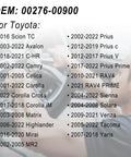 Heavy Duty M12x1.5 Wheel Lock Nuts Key Set For Toyota Rides Chrome Steel Anti Theft Lug Hardware listing compatible models.