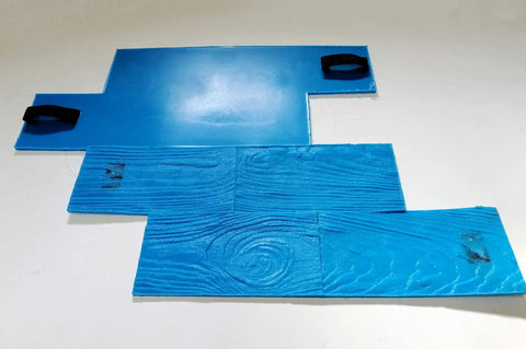 Concrete Texture Stamp Polyurethane Mat For Printing On Cement Boards And Wooden Planks Easy To Use Premium Australian Polyurethane