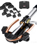 Super Stars Hydraulic Tubing Pipe Bender Kit 1/4 Inch To 7/8 Inches For Hvac Copper Pipe Bending with accessories and dies.