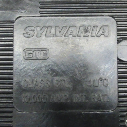 Sylvania branded faceplate on R38-15 15 Amp 120 Volt Tandem Breaker Twin 1 Pole Unit With Screw Wire Terminals 10K AIC RC38 Series Replacement Circuit Breaker For Electrical Panels