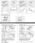2600lb Magnetic Lock With Concealed Mount 12VDC Electric Shear Lock installation guide for solid and hollow doors.