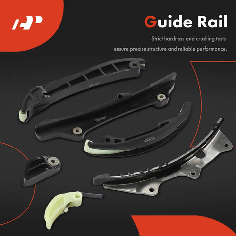 Guide rail components for Engine Timing Chain Kit With Tensioner And Guide For Mopar V6 3.2L And 3.6L
