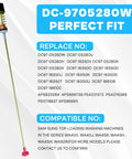 Suspension Rods Replacement Kit For Top Load Washer Models with part number DC97-05280W, shown with compatibility details