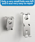Heavy duty drywall hooks from 111 Piece Picture Hanging Kit With Heavy Duty Drywall Hooks No Nail Claw Wall Mounts.