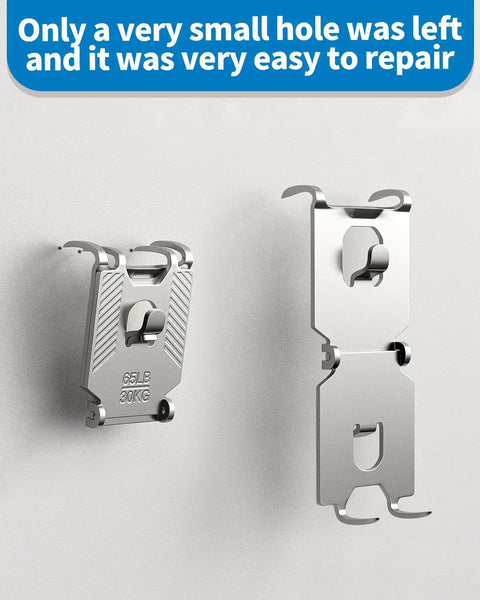 Heavy duty drywall hooks from 111 Piece Picture Hanging Kit With Heavy Duty Drywall Hooks No Nail Claw Wall Mounts.