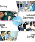 Collage of factory, technical department, sales market, and after service for Dope Electronics Do It Yourself Kit With Resistors Capacitors.
