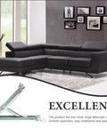 Adjustable Lift Up Cabinet Hinge Kit with Pneumatic Soft Close shown with modern living room decor.