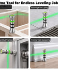 Heavy Duty Stainless Steel Magnetic Laser Level Marker Pins And Alignment Setup Blocks Rust Proof Job Site Equipment for flooring and cabinetry