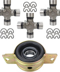 Drive Shaft Center Support Bearing for Toyota Tacoma 2005 2015 2WD 4WD Replacement Kit with Center Bearing and three U Joints
