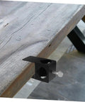 Adjustable Deck Torch Clamps Durable Railing Holders For Tiki Torches And Umbrellas With Secure G Clamp Design