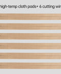 Impulse Sealer Heat Wire Element Strip 24 Inch Replacement Heating Wires For Sealing Machines Includes Six Replacement Sets