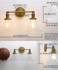 Industrial Dope Double Sconce Wall Light With Dual Seven Point Three Inch Cone Clear Glass Shades Brushed Metal Finish E26 Socket