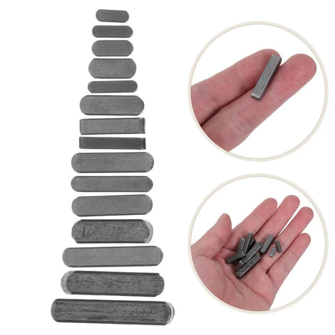 Heavy Hitting 140 Piece Stainless Steel Round Ended Parallel Woodruff Key Set Brings Pro Quality To Your Hot Rod Garage Or Workshop For High Performance Torque Transmission Secure Locking In Any Heavy Industrial Grind You Want To Run Today, assorted keys in hand