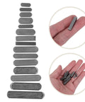 140 Piece Stainless Steel Round End Parallel Drive Shaft Keys Woodruff Key Kit For Mechanical System Legit Heavy Load Bearing Universal Fit Solid Build Garage Grind Top Tier Quality Parts Best For Daily Use Shop, assorted steel keys