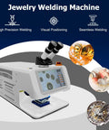 60W Pulse Laser Jewelry Spot Welder With Snazzy Touchscreen Display And Sharp Zoom Lens for seamless metal welding.