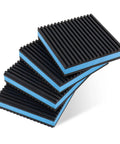 4 Pack Rubber Anti Vibration Pads for Air Conditioners and HVAC Systems, Heavy Duty EVA Isolation Mats Measuring 2 X 2 X 7/8 Inches