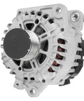 Beefy 3-Pin 110 Amp High Output Alternator For 2.5L Nissan Sentra 2007 To 2012, Rogue 2011 To 2013, Rogue Select 2014 To 2015, Altima 2007 To 2013 Coupe S Only, Replaces 400-40102 And 11258N showing front view