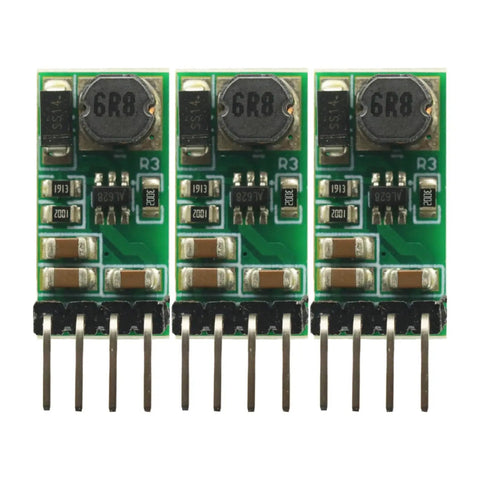 Three Pack DC DC Step Up Boost Converter Module 3.3V 3.7V 5V 6V To 12V Input 3V To 6V Output 12V Voltage Regulator Booster