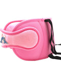 Kids Car Seat Head Support Band For Safe Travel, Adjustable Baby Neck Pillow And Headrest, pink with cartoon pattern