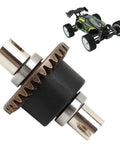 Center Diff Bevel Gear Set for 1/16 RC Cars, 30T Upgrade for SCY 16101 16102 16103 16201, shown next to a small RC car model.