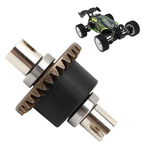 Center Diff Bevel Gear Set for 1/16 RC Cars, 30T Upgrade for SCY 16101 16102 16103 16201, shown next to a small RC car model.
