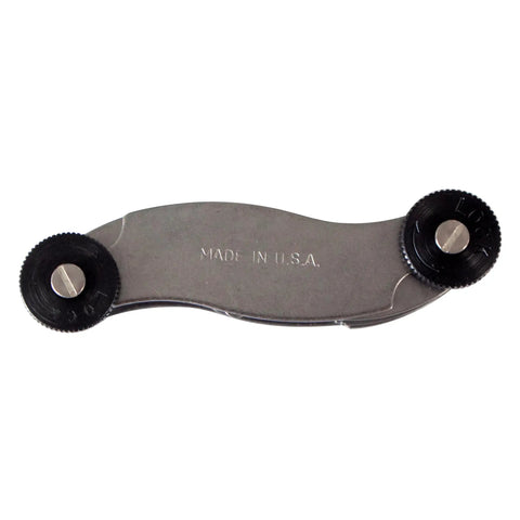 Pro Grade Screw Pitch Gauge With 30 Leaves For 6 To 60 TPI English Thread Gauge Tool Built Tough From Hardened Steel for fastener sizing.