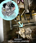 Millivolt Gas Valve Replacement For 700 Series - Exact Fit 200,000 BTU installed in commercial fryer system