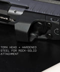 Go To Red Dot Pistol Mount Screw Kit With Sixteen Common Screws Including M3 And M4 installed with Torx head on pistol