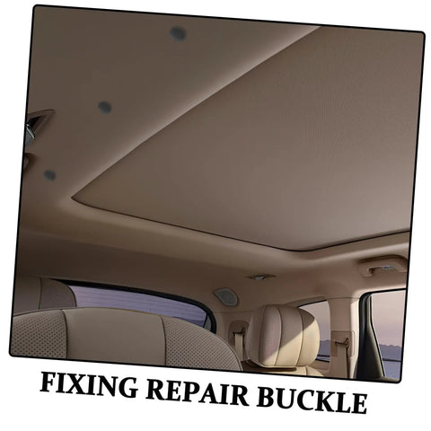12 Set Car Roof Headliner Repair Kit With Black Snap Rivets Retainers for Quick and Seamless Ceiling Fix in Vehicle Interior