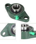 UCFL205-16 Pillow Block Bearing 1 Inch Bore Mounted Pillow Block Self Alignment With Two Bolts Durable Steel Construction