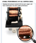 10 Pack 30 40 Amp 12V SPDT Relay Switch Waterproof 5 Pin For Automotive And Marine Use Ideal For Cars Boats Fans And Electrical Circuits Heavy Duty Vehicle Relay Set with copper coils