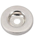 Heavy Duty 56mm Cup Grinding Wheel For Metal With 10mm Bore Hole designed for fast cutting and smoothing tasks on steel.