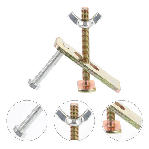 Heavy Duty Router Clamps And Engraving Plates For CNC And Woodworking, 100mm Aluminum Hold Down Clamps With Thickened Bow Shaped Workholding Fixture