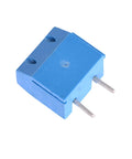 Blue 2-pin 5.08mm pitch PCB mount screw terminal block connector with straight pins, part of 30 Pack 2 Pin 5.08mm Pitch PCB Mount Screw Terminal Block Connectors Socket Strips KF301-2P Straight Pins For Electronics Heavy Duty AC 300V 16A 14-22AWG Wire Plug And Play Easy Install Reliable Circuit Terminals